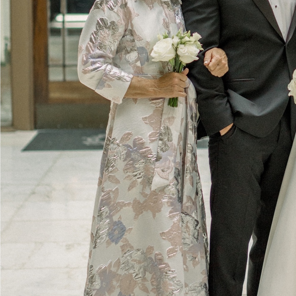 Elegant Floral Long Dress